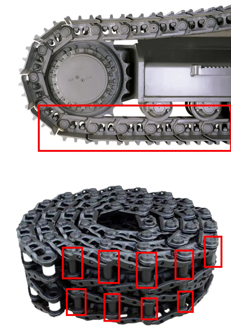 Track Link Undercarriage Track Group Assy Parts Link Track Assembly reasonable Price and high quality for JS220LC