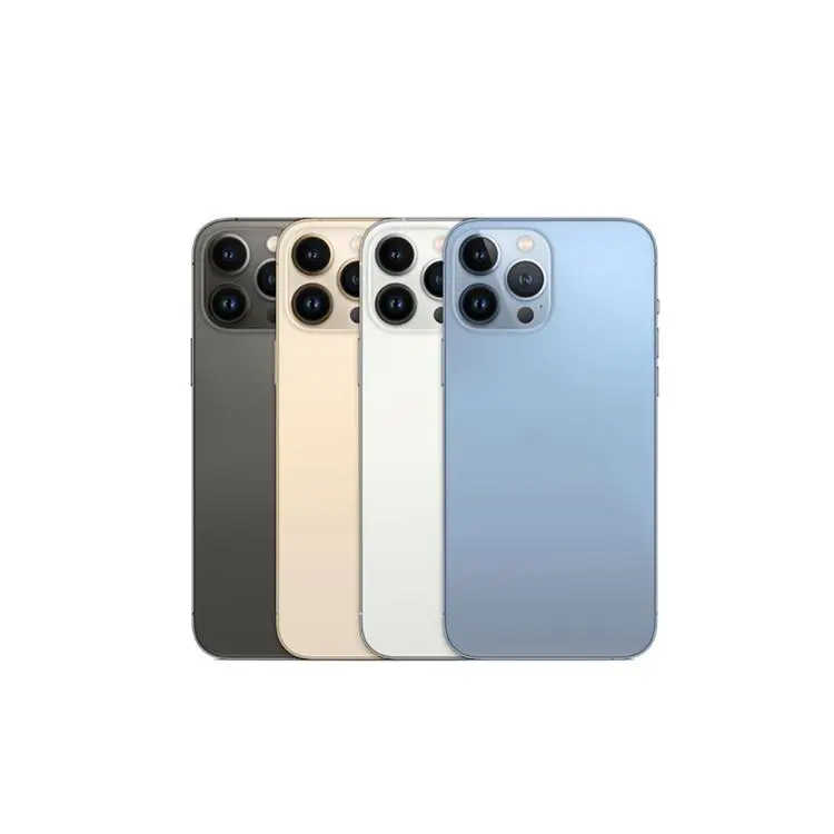 Luxury Real Original Sell UK US Japan Unlocked Celular Gold 256GB 512GB Used Mobile Phones For iPhone 13 Pro Max Promax