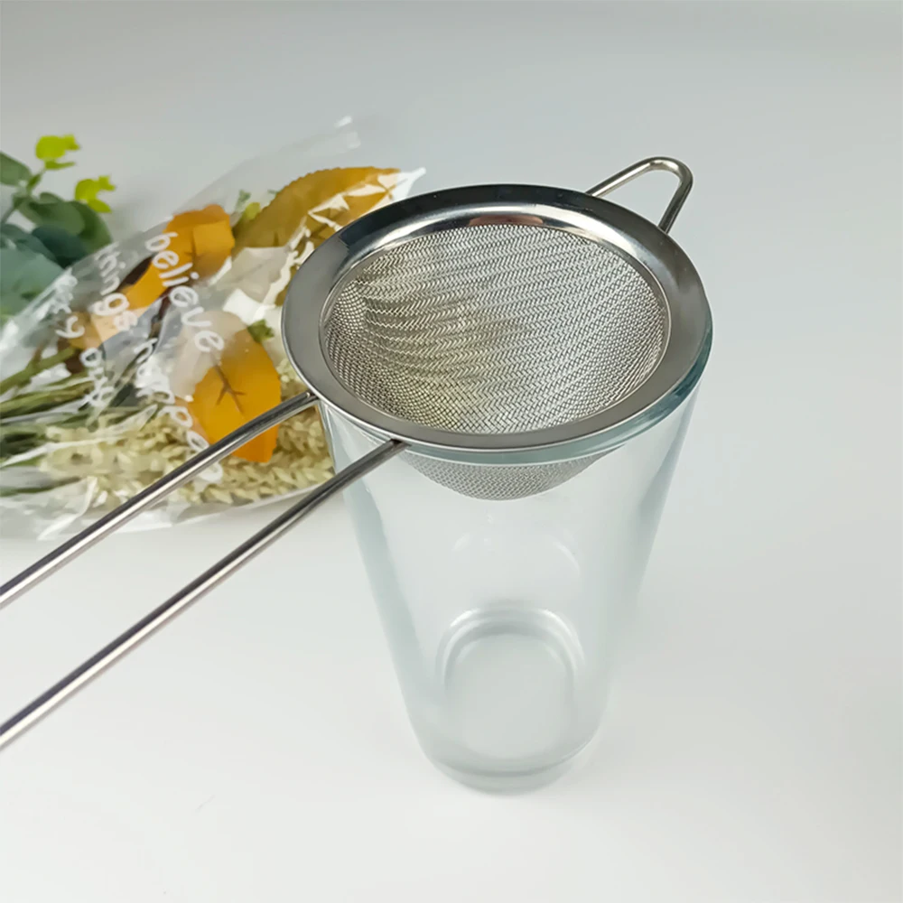 Food grade  Stainless Steel Conical Strainer Sift Strain Drain and coffee strainer for Home Bar Hotel Use