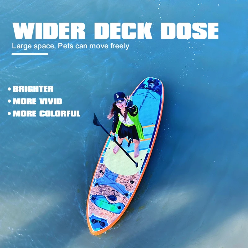 ULTTY wholesale SUP cheap surf drop stitch cool  isup sap fishing inflatable stand up paddle board