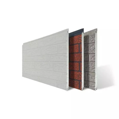 Водонепроницаемая теплоизоляция и украшение встроенная панель Полиуретановые Сэндвич-Панели металлическая резная доска внешняя настенная