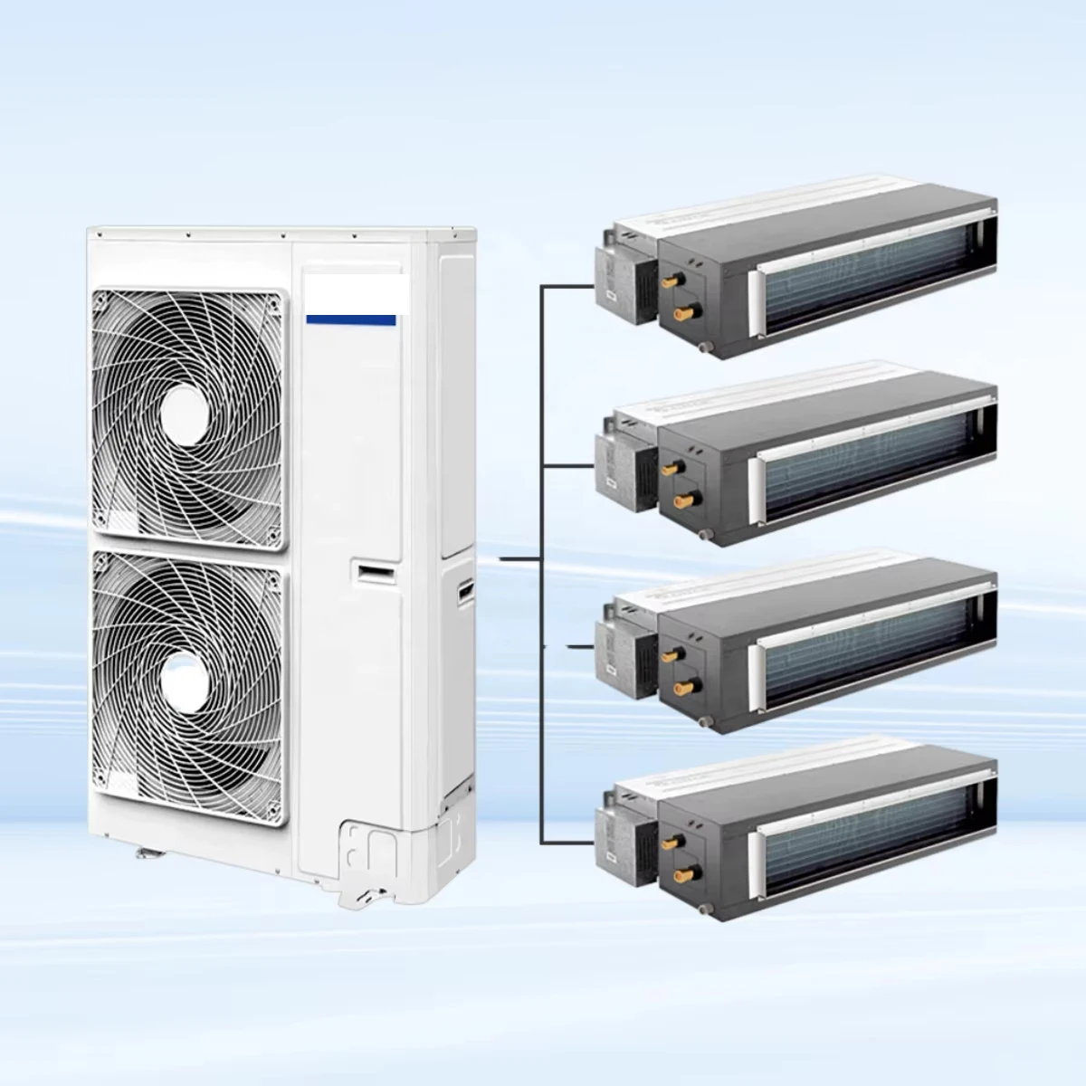 Новый тип постоянного тока инвертор центральный кондиционер наружный 8KW-22KW R410a R32 нагревательное охлаждение VRF AC пульт дистанционного управления ODU
