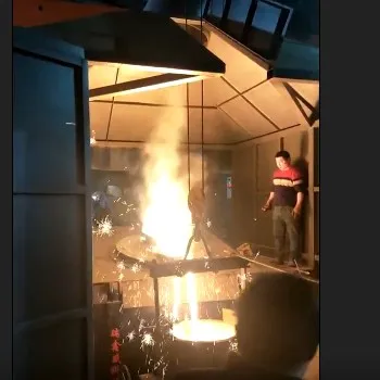 Induction Crucible Heating Furnace for Melting Metals Iron Smelting Machine  Metal Casting Machinery For Steel Ingot Making