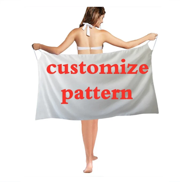 Print On Demand Custom Design Sarongs Beachwear Pareo Floral Printed Women Beach Bikini Wraps Sheer Cover Ups Skirt for Swimwear