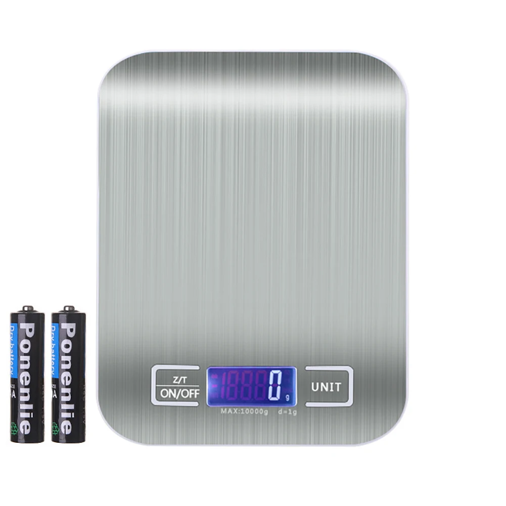 Лидер продаж Amazon домашние кухонные многофункциональные электронные весы из нержавеющей стали для выпечки пищевых продуктов
