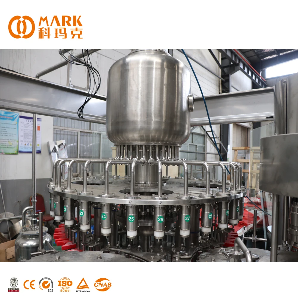 Small Business Juice Granule Filling Machine Pomegranate Grape Juice Bottle Rotary Filling Machine Line