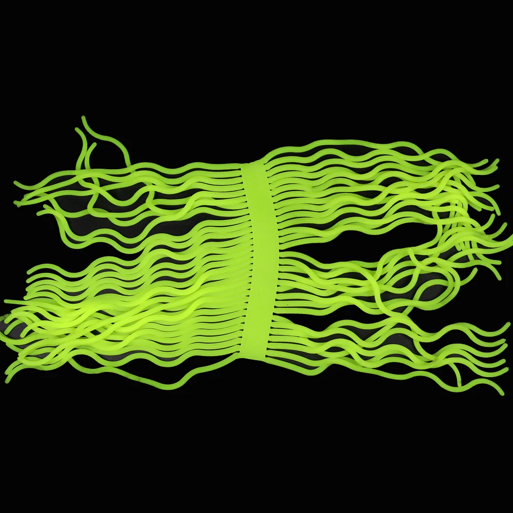 14 colors San Juan Squirmy Wormy Soft Worm Lures Making Soft Fly Flies Ultra Stretchy Fly Tying Materials
