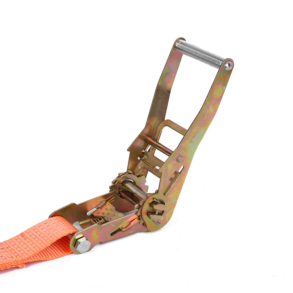 Heavy Duty Ratchet Straps Ratchet Strap Auto Hauler Car Wheel Tire Tie Down With Swivel J Hooks factory