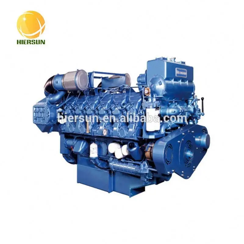 Weichai дизельный морской двигатель 9l2 7/28 3285kw