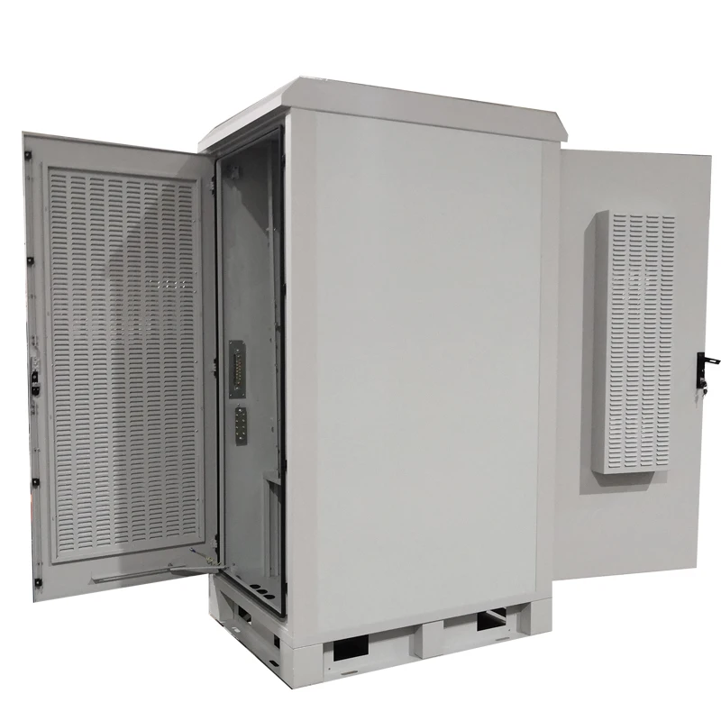 Double Door outdoor cooling telecommunication cabinet waterproof enclosures