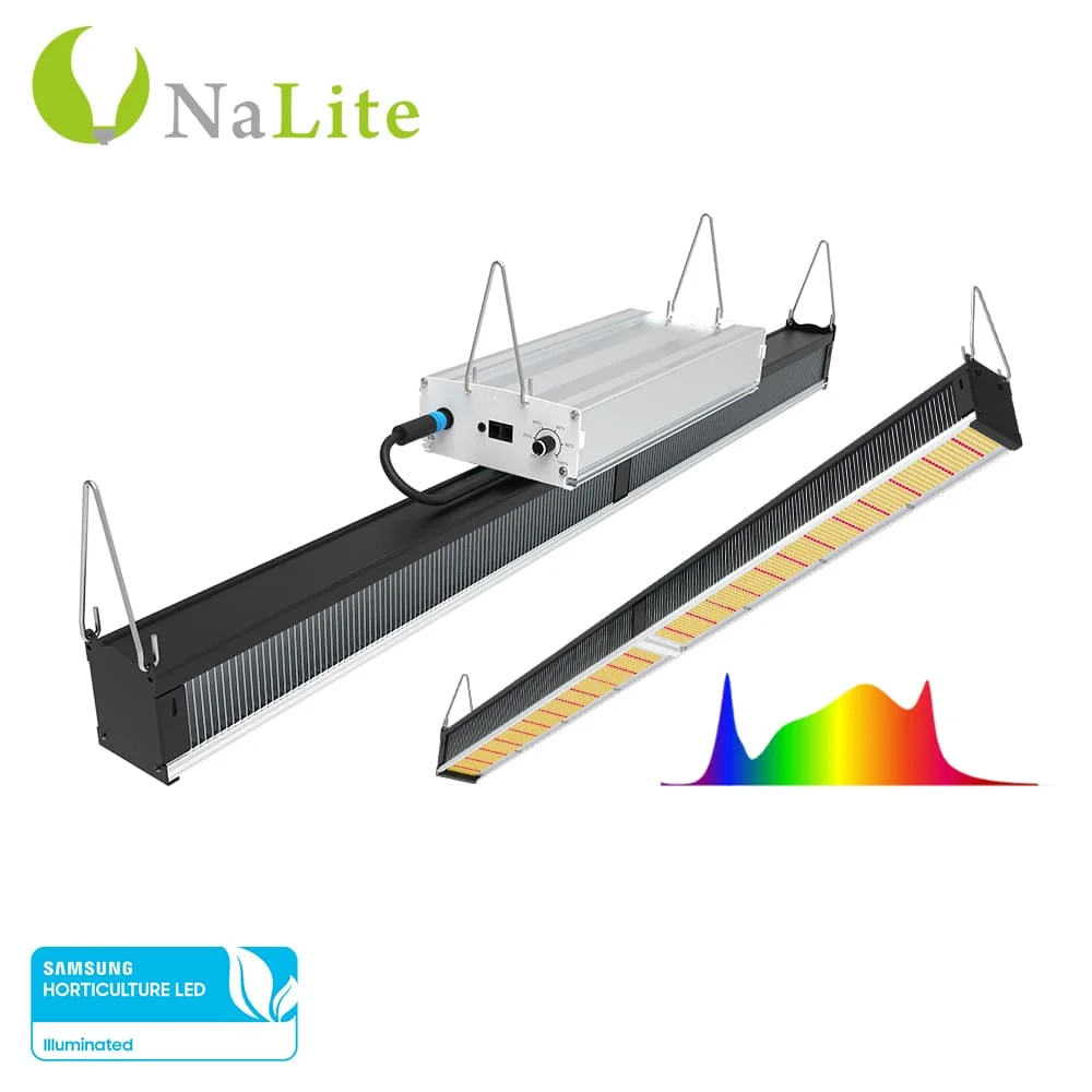 Big growing area professional greenhouse led grow light replace 1000w hps dimmable group control full spectrum 630w high PPFD