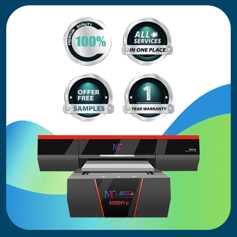 Versatile Small Format UV Digital Flatbed Printing Machine 6090 for Souvenirs & Promotional Products Printing