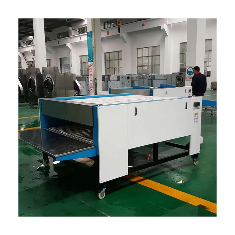 Factory Price Wholesale Big Laundry Stainless Steel 4500*2150*1350Mm Laundry Equipment Folding Machine for Hotel Factory