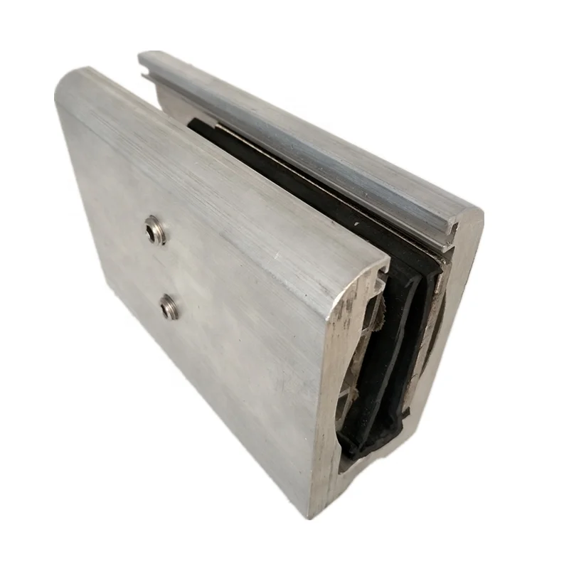 Стеклянный забор балконные перила резиновый плоский лист алюминиевый U-образный канал