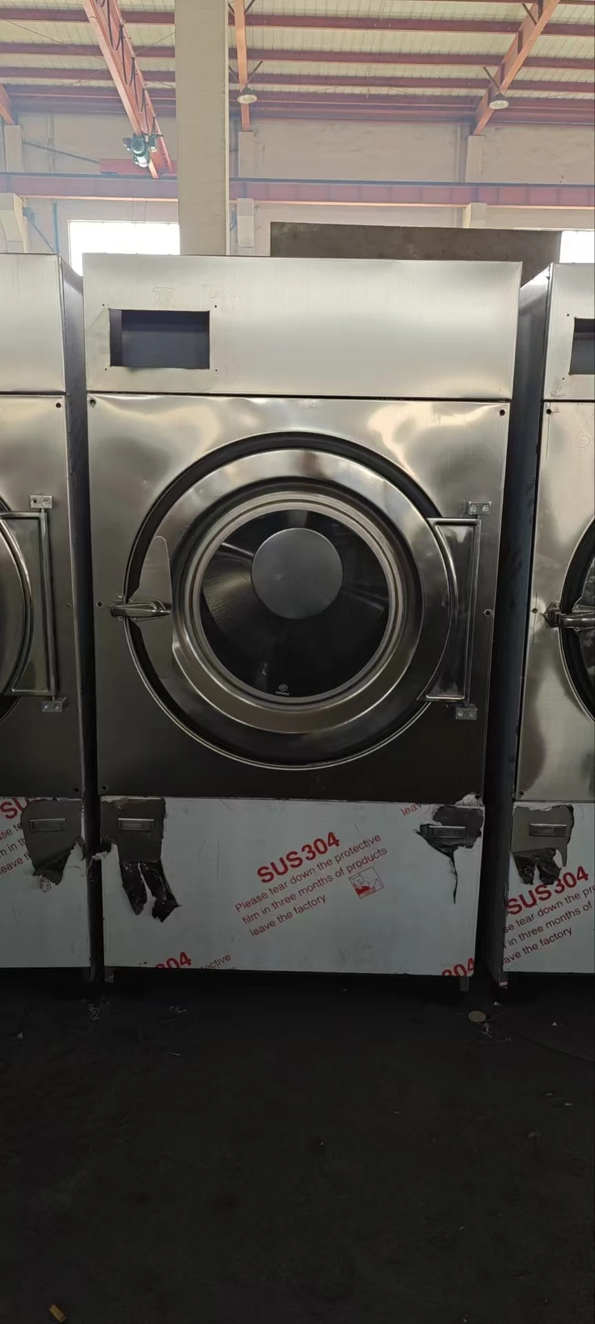Commercial 15-50 kg Automatic Drum Dryer for Laundry Electric and Steam Fuel with Motor for Textile Material