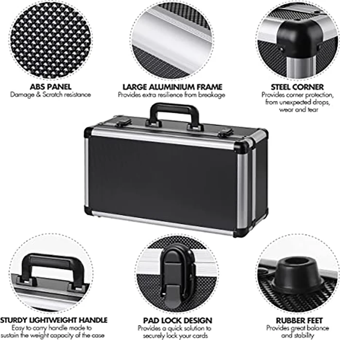 PSA storage case waterproof protective carrying case customized graded graded card slab sport card brief PSA cards case box