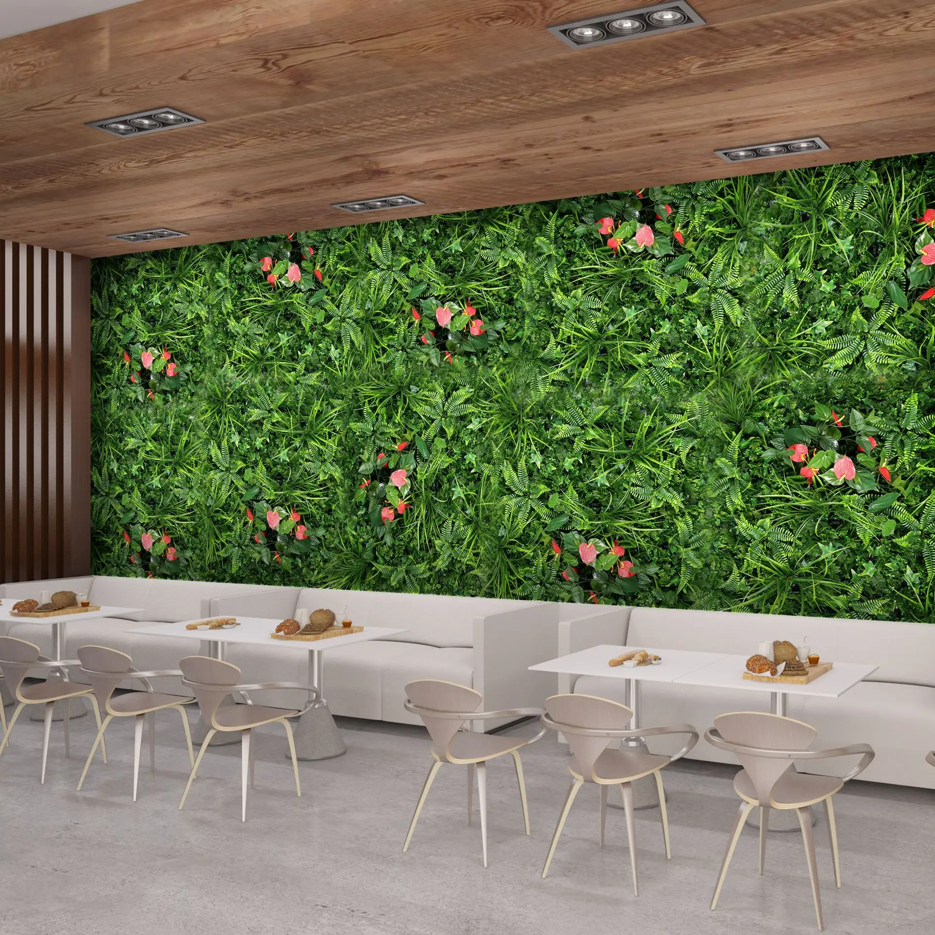 Top selling products high quality hotel wedding fashion decorationSquare Metre Artificial Plants