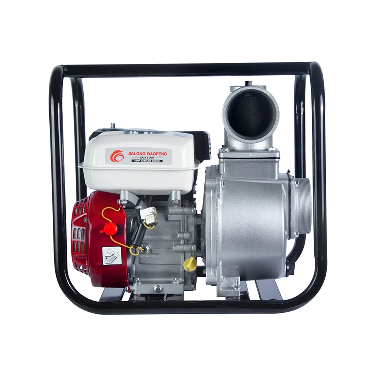 Big Flow 7hp 4 Inch Recoil Start Gasoline Water Pump for Irrigation