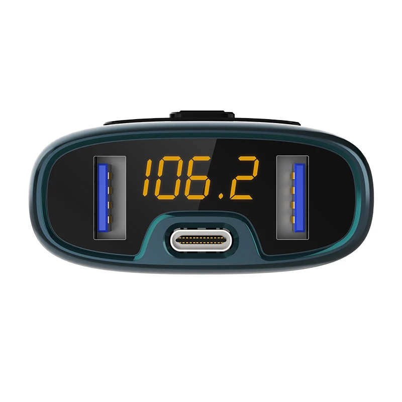 
New Design wireless In Car Bluetooth Fm Transmitter Mp3 
