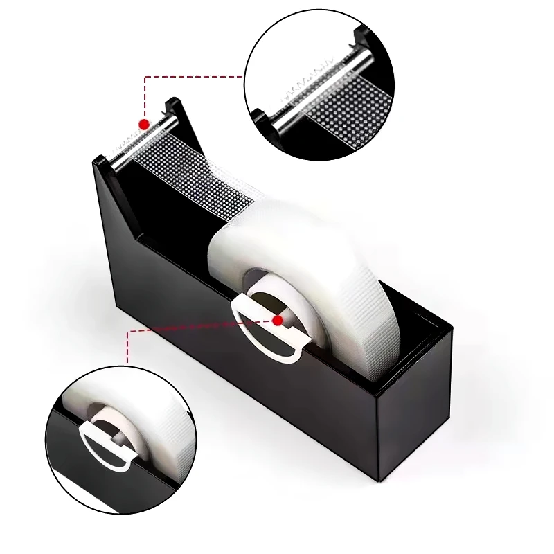 Wholesale Eyelash Extension Tool PE 3M Eyelash Tape Dispenser Lashes Tape Cutter