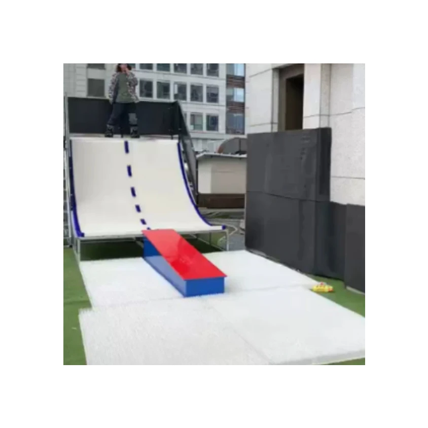 SNOW MONKEY Professional Indoor Used  Artificial Snow Outdoor Sport Plastic Snow Slopes Ski Resorts Dry Ski Slope