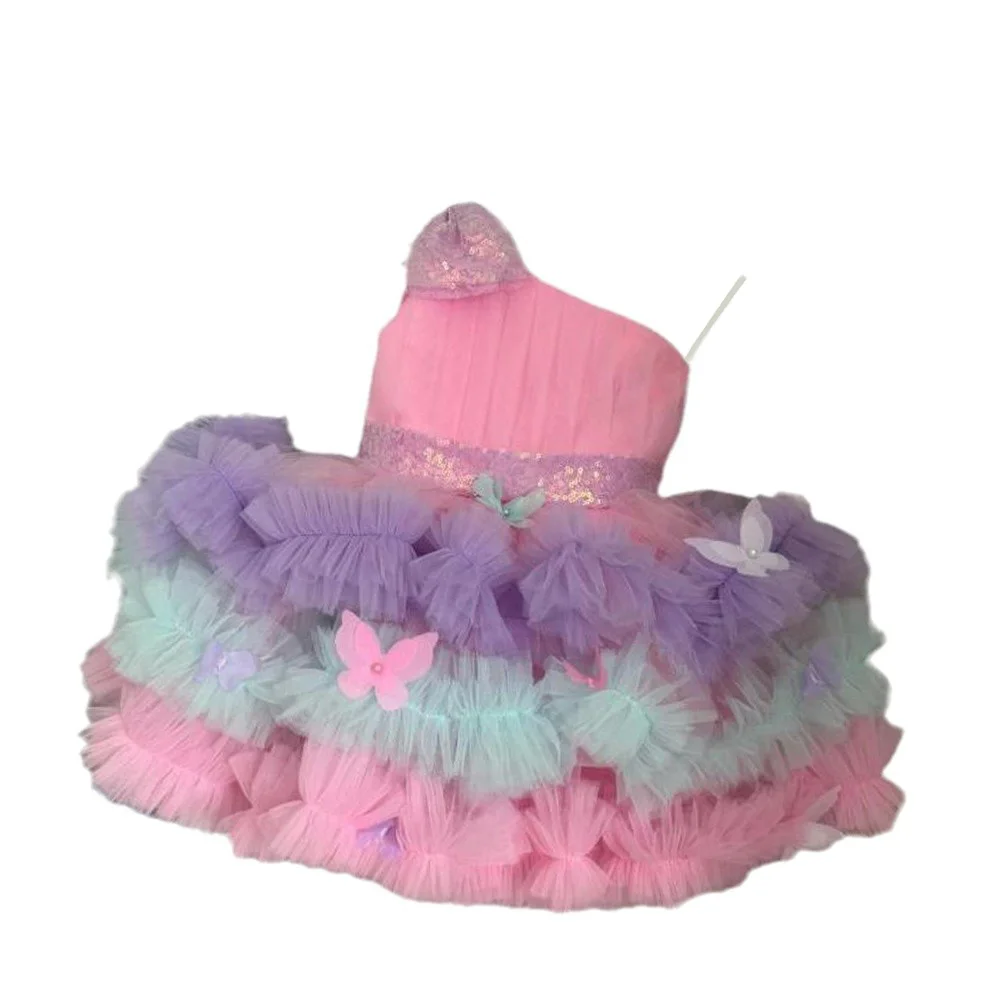 Colorful Princess Girl Dress For Child Fashion Dresses For Girls
