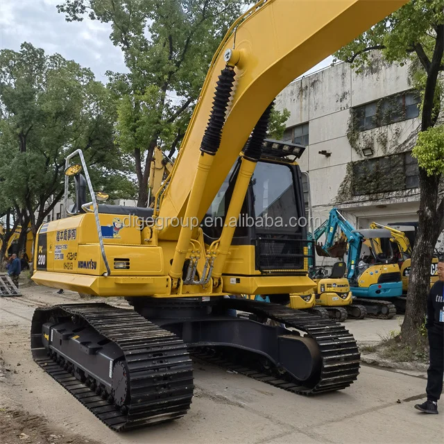Подержанный PC200-8 komatsu высокое качество хорошее состояние низкая цена