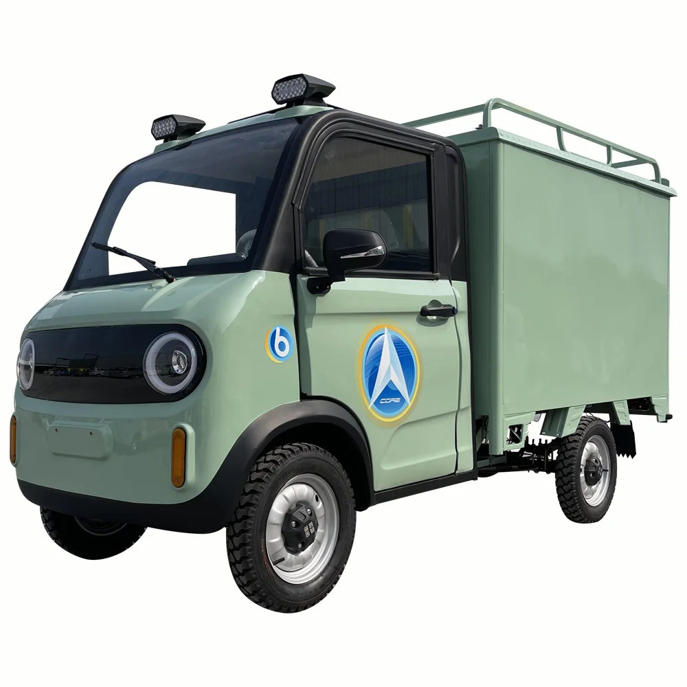 Б/у 4x4 Электрический мини-грузовик фургон Новый энергетический автомобиль