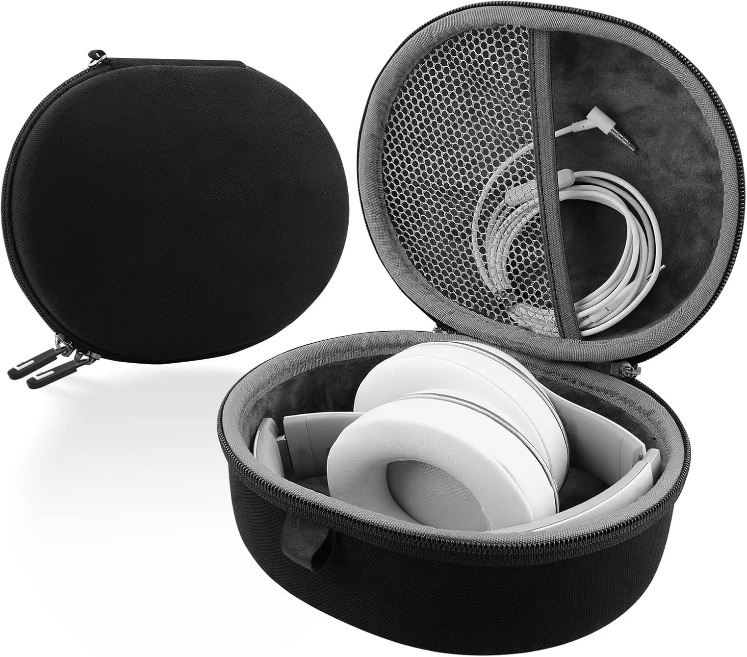 Headphones Carrying Case Compatible with Beats Solo Pro, Picun P26 Wireless Headphones Case, Protective Hard Shell Travel Bag