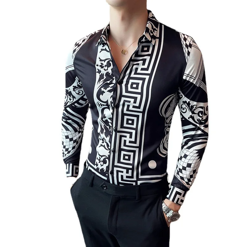 New Design 2024 Hot Sale Made 3D Embossed Polyester &Spandex DTG Print Man Shirt Boy Classic Custom Shirt Accept Mix Sty
