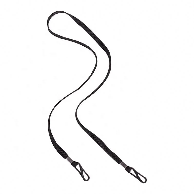 
TPE Cheap Facemask Lanyard Custom Logo Lanyard With ID Card Hooks For Handy Convenient Safety Facecover Holder 