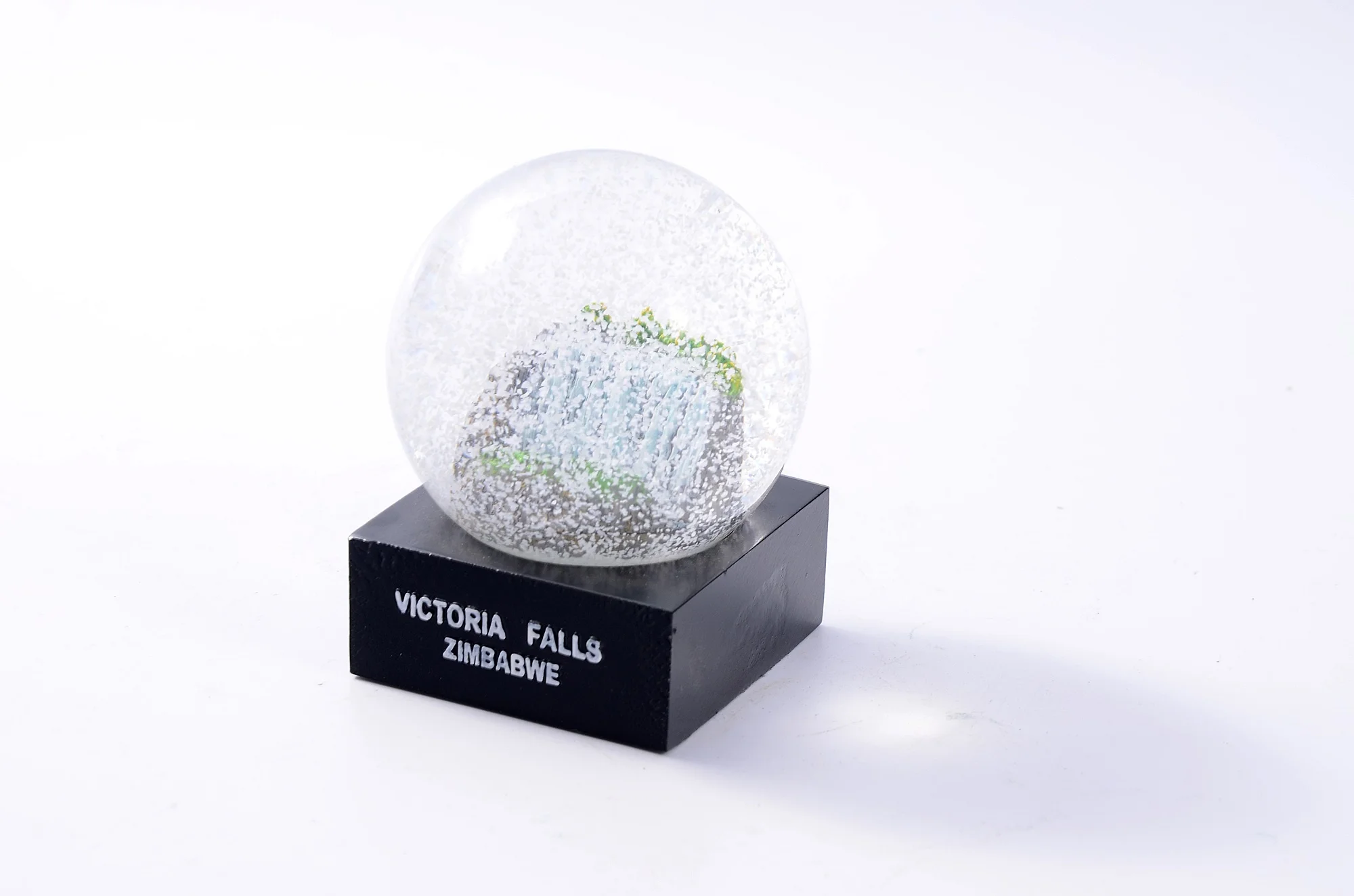 Resin Custom Vintage Falls Zimbabwe Snow Globe Music Snow Globes Resin Art