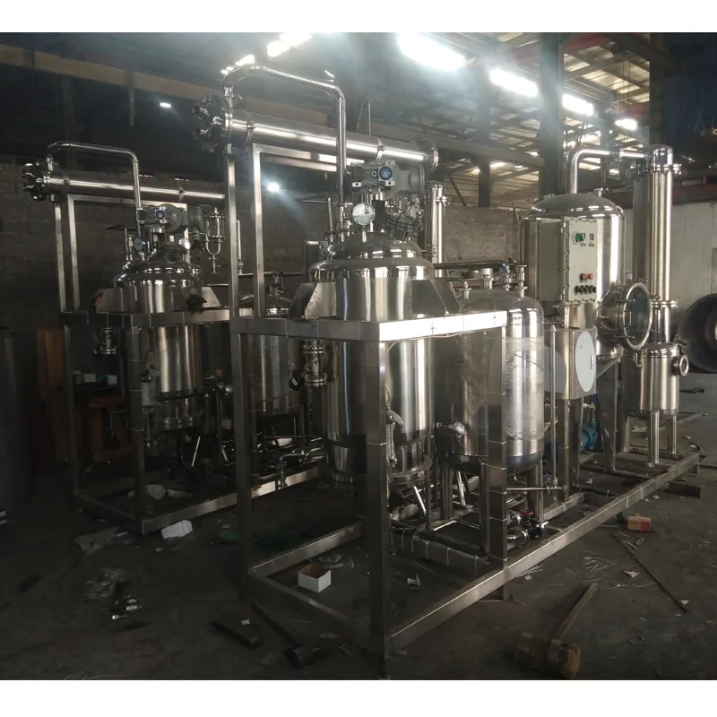 Small laboratory aromatic oil animal and plant Chinese herbal medicine extraction and concentration equipment