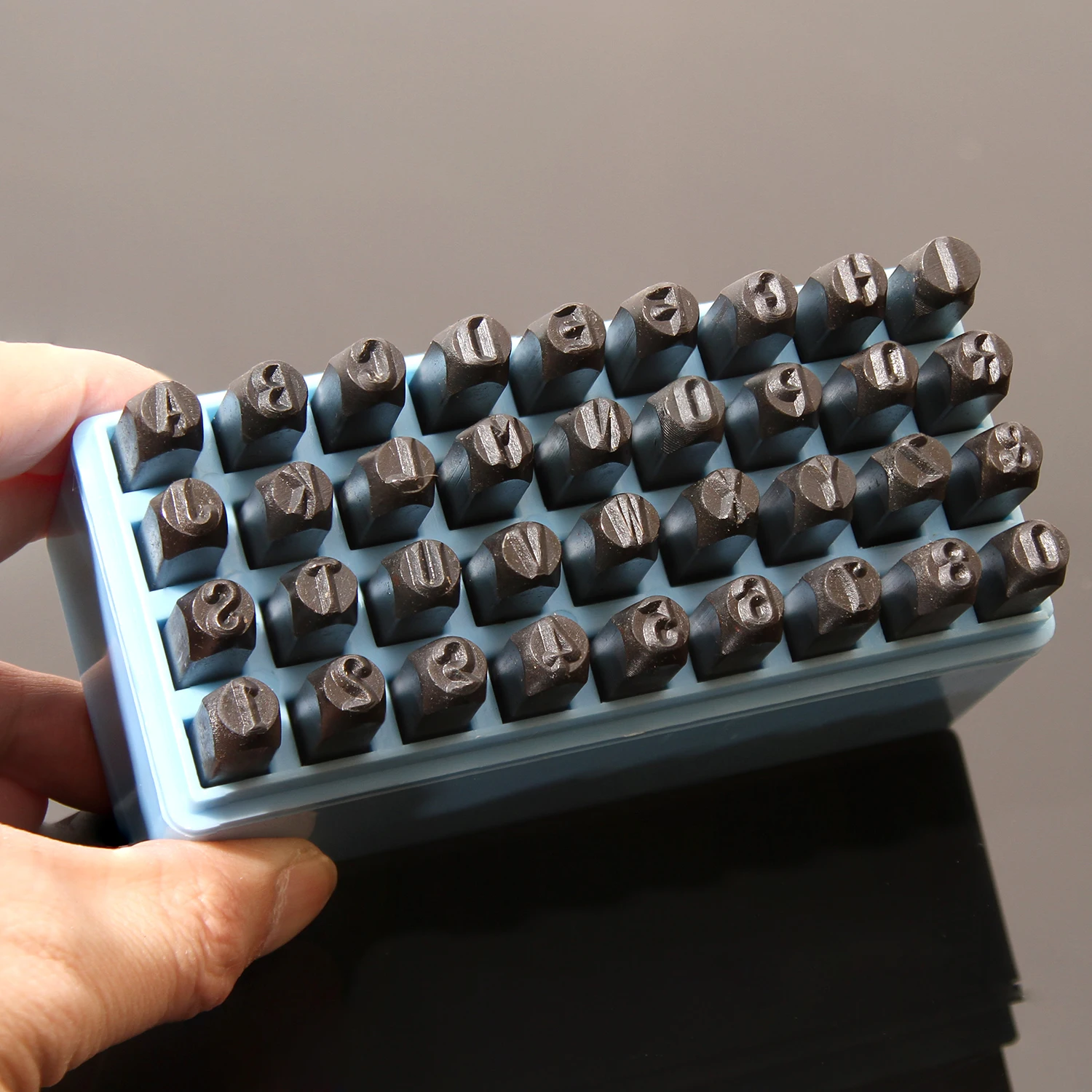 Hot Selling Wholesale Alphabet Runic Metal Steel Character Steel Stamping Letter Punch Letter And Number Punch Sets