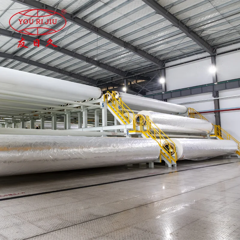 Youyi Group 4000m 8000m Coating Tape Making Bag Biaxially Oriend Polypropylene Jumbo Roll BOPP Film