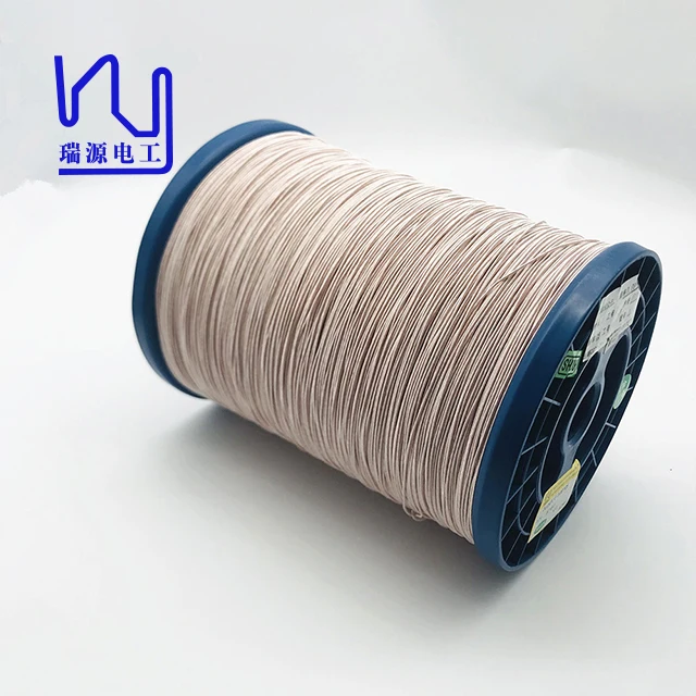 0.08mm*105 Cotton Coated Insulated Stranded Enameled Copper Magnet Wire for Generator