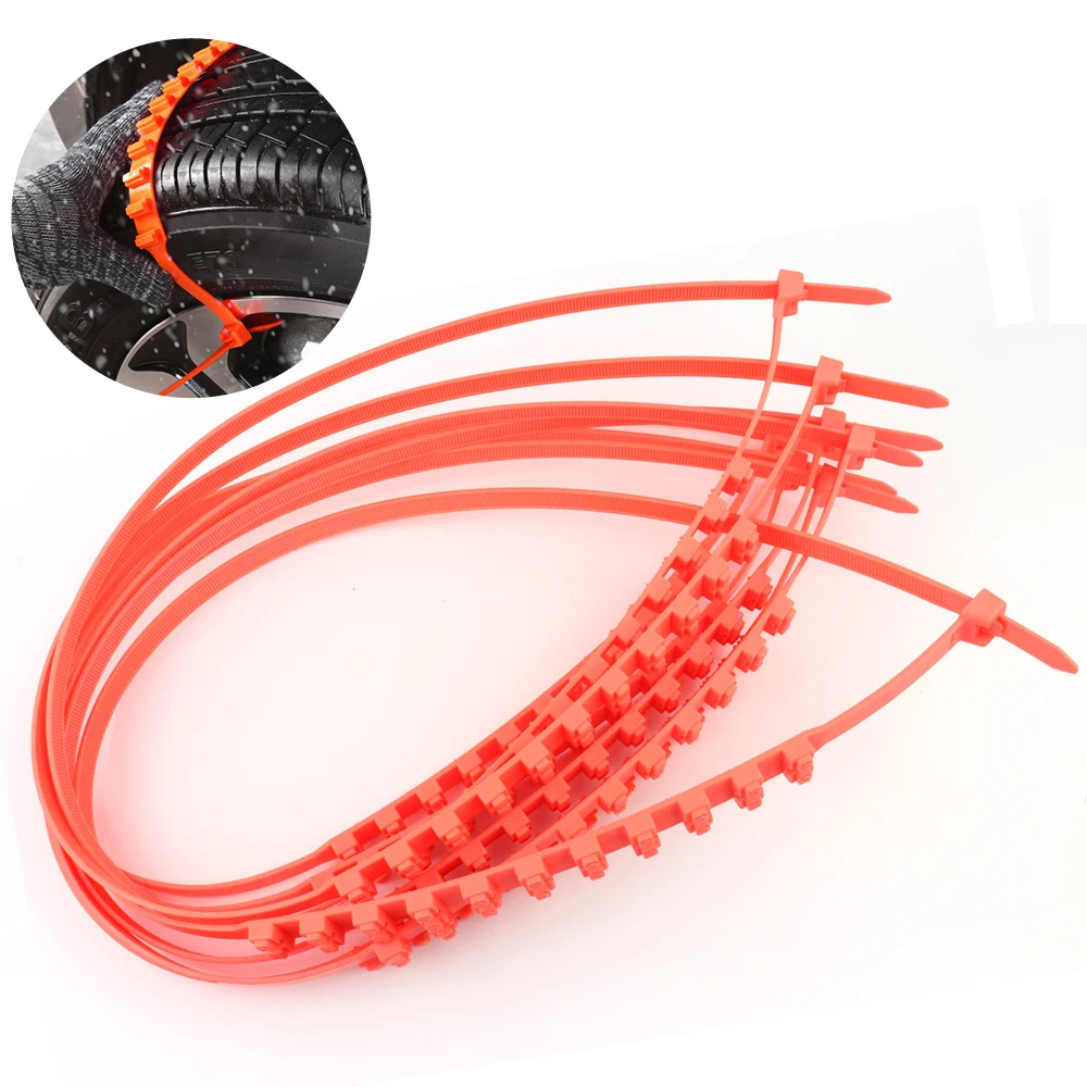 High quality emergency plastic Wear-resistant snow chains for car escape anti-skid chain