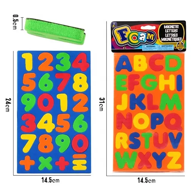 Wholesale Customized Magnetic Alphabet Letters For Kids ABC EVA Fridge Magnet
