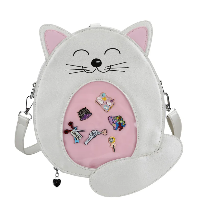 Custom Ita Bag Animal Shaped ITA Backpacks With Printing Convertible Crossbody Pin Display Bag