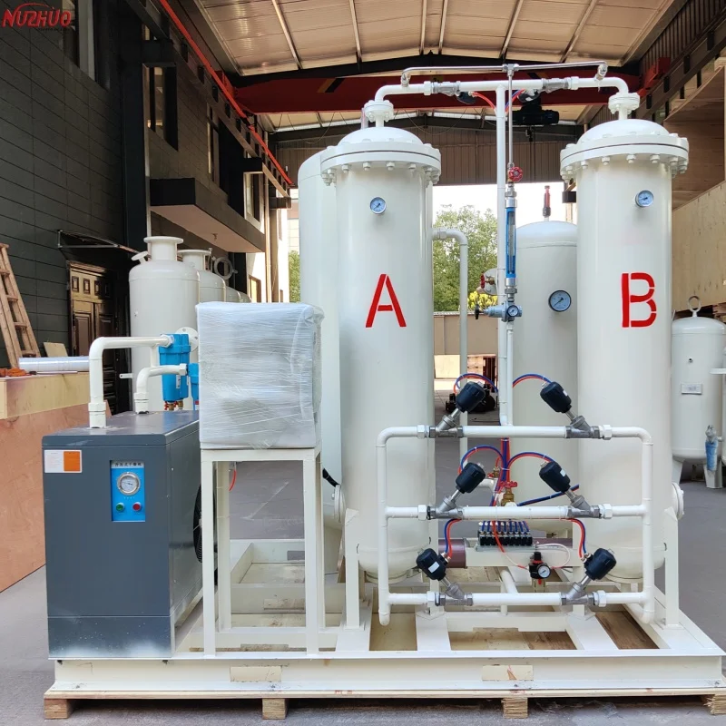 NUZHUO Extensively Use In Medical O2 Supply 3-50nm3/h Hospital Oxygen Plant With Refill Station Hot In Africa