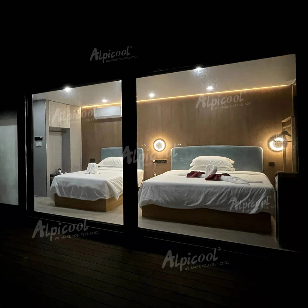 Alpicool V5 mobile capsule house portable house easy assemble modular fully furnished prefab house