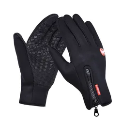 Unisex Winter Warm Cycling Bicycle Ski Outdoor Camping Hiking Sports Motorcycle Waterproof Racing Gloves Touchscreen Full Finger
