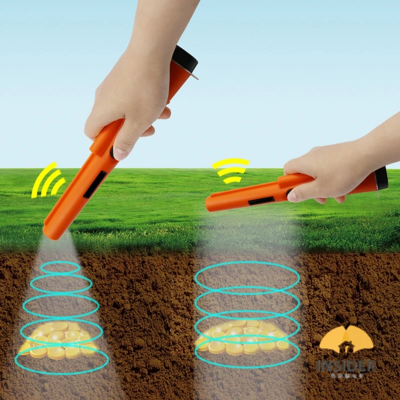 Профессиональный ручной металлоискатель, поставщик, штырь, указатель, золотой детектор, водонепроницаемый, для монет, золотой