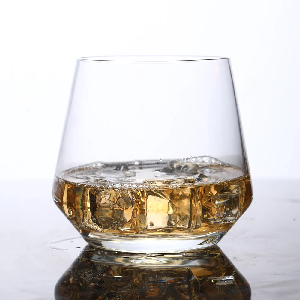 FAWLES Factory High Quality Classic Tumbler Whisky Wine Glasses 13oz Transparent stemless champagne glass