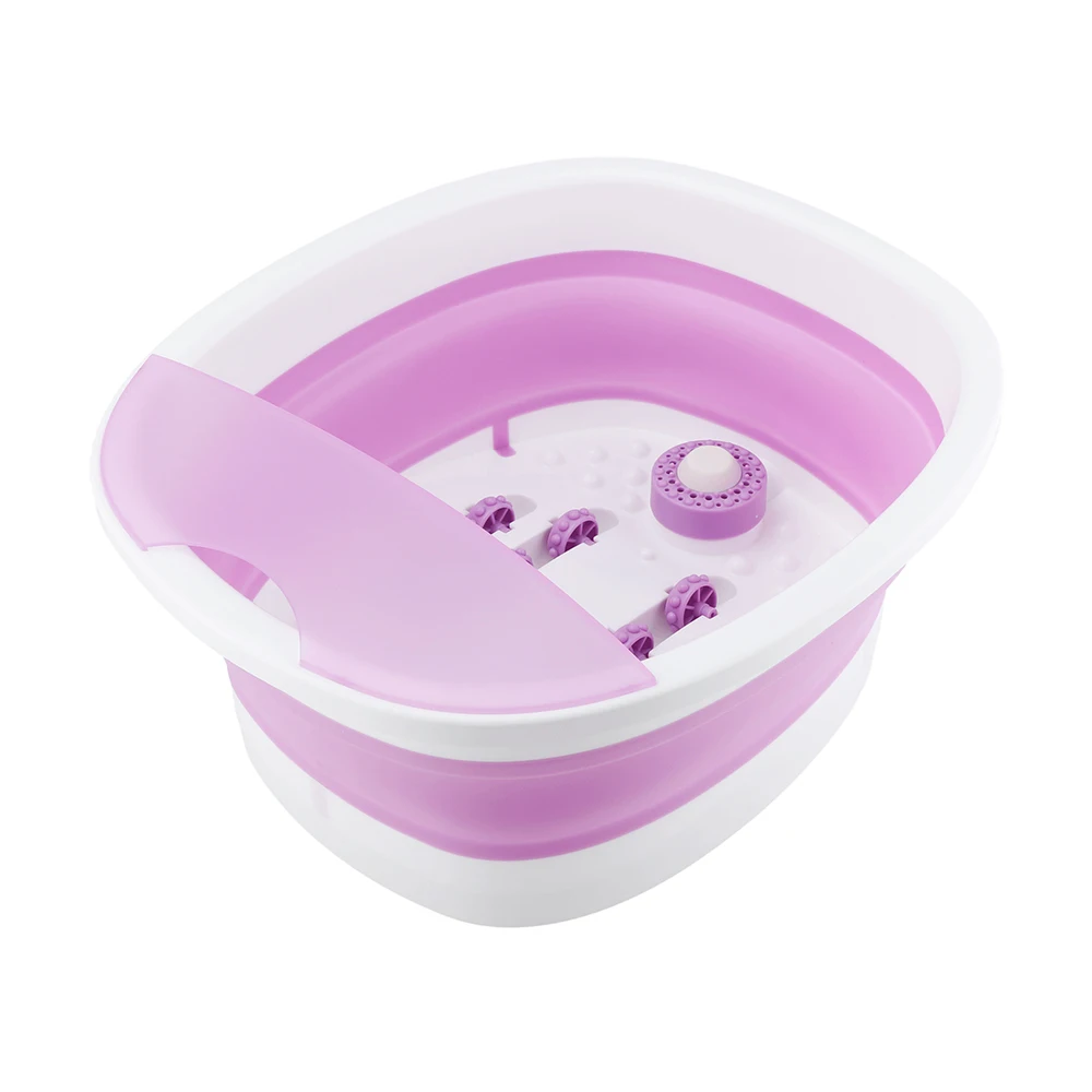 Electric Relaxation Foldable Ionic Foot Spa Bath Massager Detox Machine Ion Cleanse with Heat