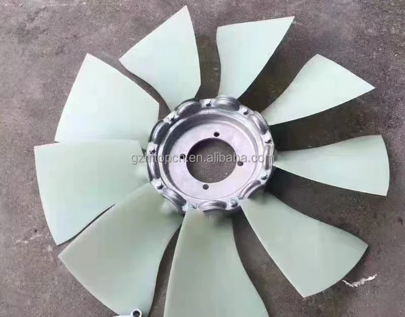 Высокое качество EC210 EC360 EC480 лопасть вентилятора 14607676 VOE 14624895 для Volvo Экскаватор запчасти