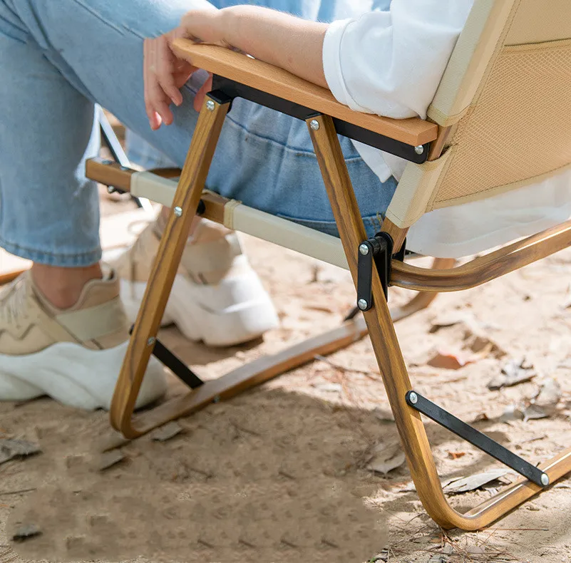 outdoor camping chair foldable beach chair  rocking chair camping