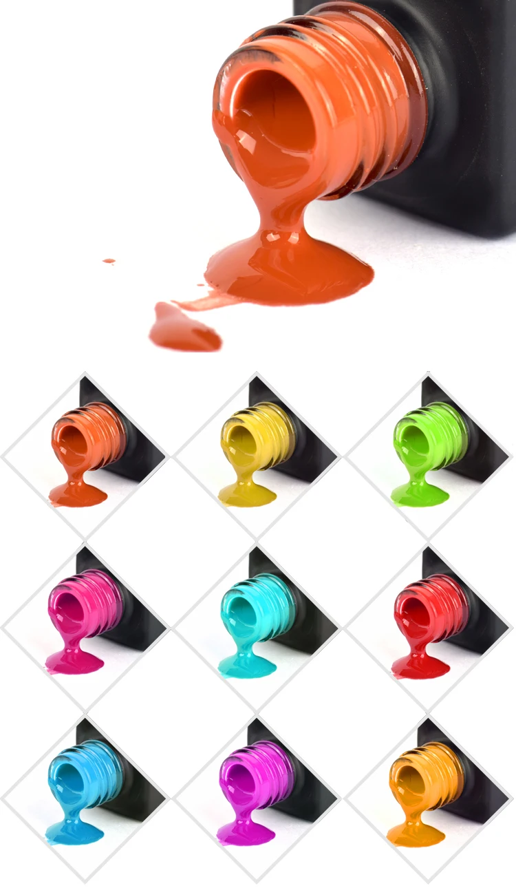 Deroi 36 colors painting liners gel UV nail gel paint Private Label kit Liner gel polish nails art