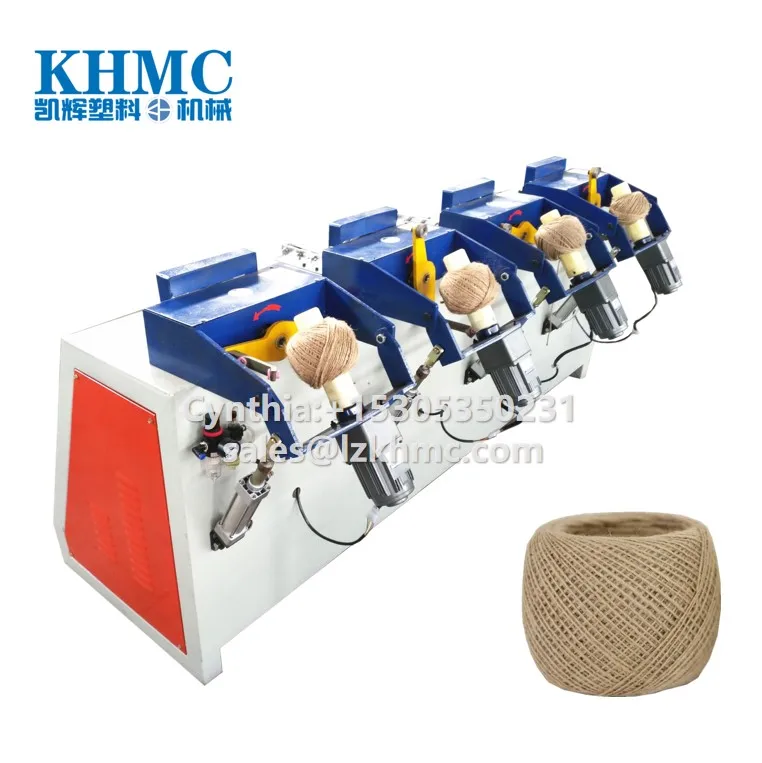 10 головок ПП Сплит пленка пряжи мяч winder полипропиленовый упаковочный шпагат мяч намоточная машина для продажи