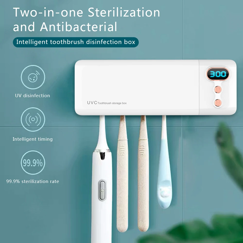 High Quality Multi-Functional New Rechargeable Electric Strong Suction Toothbrush Sterilizer